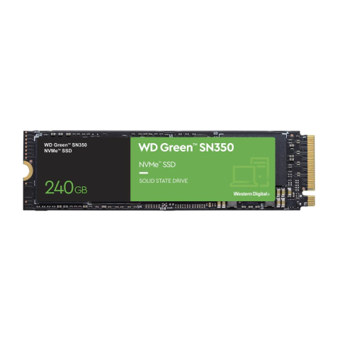 DISCO SOLIDO WESTERN DIGITAL GREEN 240GB NVME PCIE SN350
