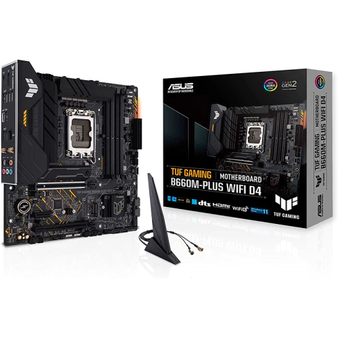 MOTHERBOARD ASUS TUF GAMING B660M-PLUS WIFI D4