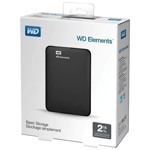 DISCO EXTERNO WESTERN DIGITAL 2TB ELEMENTS USB 3.0