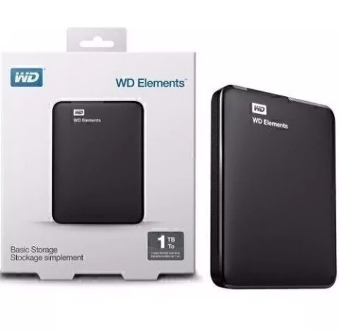DISCO EXTERNO WESTERN DIGITAL 1TB ELEMENTS USB 3.0
