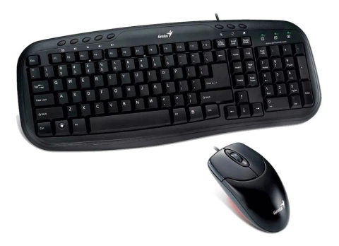 COMBO TECLADO + MOUSE GENIUS KM-200 USB