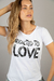 REMERA ADICTED TO LOVE (RI24M149) en internet