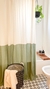 Cortina de baño ARIZONA - Verde seco - comprar online