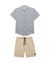 Conjunto Infantil Bata Linho E Shorts Om 1224081 - comprar online