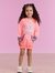 Vestido Infantil Moletom Neon Mon Sucre