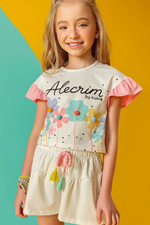 Vestido Infantil Xadrez Vermelho da Minnie - Animê - Alecrim Kids