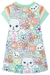 Imagem do Vestido Infantil Gatinho Verde Kukiê 69006