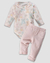 Conjunto Bebê Body E Calça Ursinhos Rosa Anjos Baby 241028