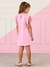 Vestido Infantil Ursinhos Rosa Mon Sucré 51133125324 na internet