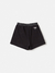 Shorts Saia Infantil Couro Preto Animê P5486 - comprar online