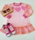 Vestido Infantil Corações Estampa Tricot Mon Sucré 51133124144