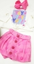 Conjunto Infantil Blusa E Shorts-Saia Corações Mon Sucré 802092 na internet