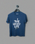 CAMISETA AZUL-COBALTO THE LUCKY LIFE - comprar online