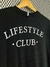 CAMISETA OVERSIZED MALHÃO PRETA LIFESTYLE CLUB MAX - IVAN PONS Clothing & Lifestyle | Life Is Now