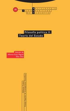 Filosofía política (2). Teoría del Estado - Enciclopedia Iberoamericana de Filosofía