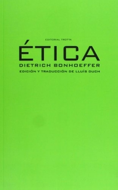 Ética - Dietrich Bonhoeffer