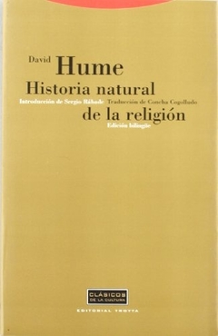 Historia natural de la religion (ed. bilingue) - David Hume - comprar online
