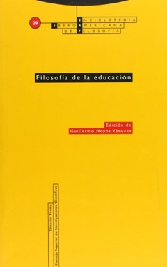Filosofía de la educación - Enciclopedia Iberoamericana de Filosofía