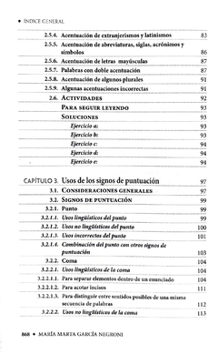 Para escribir bien en español. Manual de Gramática del Español - María Marta García Negroni - tienda online