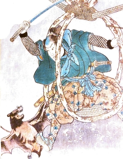 Imagen de Samurais, guerreros y herores en las obras maestras del ukiyo-e - Nakao Ei