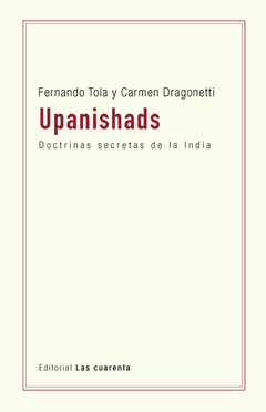 Upanishads - Fernando Tola, Carmen Dragonetti