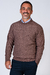 Sweater Panal Marron Melange - 08