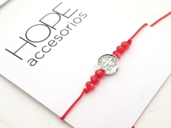 Pulsera San Benito cristalitos - Hope Accesorios