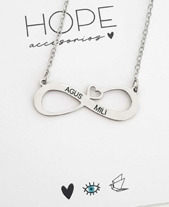 Collar infinito personalizado - Hope Accesorios