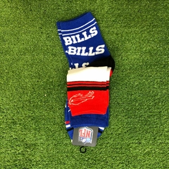 Pack 3 Pares de Meias Buffalo Bills - NFL - loja online