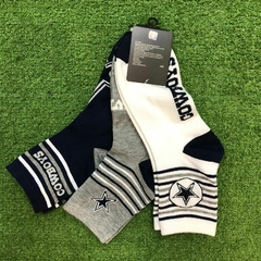 Pack 3 Pares de Meias Dallas Cowboys - NFL - comprar online