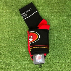 Pack 3 Pares de Meias San Francisco 49ers - NFL - originaisdofut