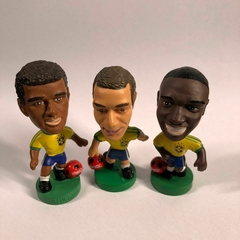 Bonecos Mini Craques Seleção Brasileira 1998 - Coca-Cola - originaisdofut