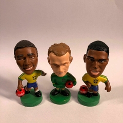 Bonecos Mini Craques Seleção Brasileira 1998 - Coca-Cola