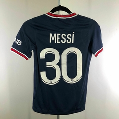Paris Saint Germain Home 2021/22 Infantil - #30 Messi - Nike
