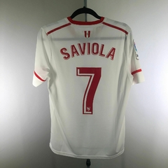 Sevilla Home 2017/18 - #7 Saviola - New Balance