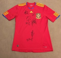 Espanha Home 2010 - Autografada - Adidas