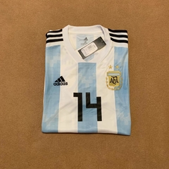 Argentina Home 2018 - Mascherano - Adidas - loja online