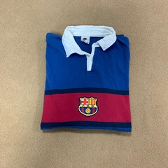 Barcelona Pólo Manga Longa 2000 - Nike - originaisdofut