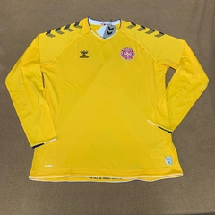 Dinamarca Goleiro Home 2018/19 Manga Longa - Modelo Jogador - Hummel