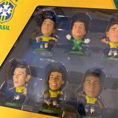 Mini Craques Bonecos Seleção Brasileira 2014 - SoccerStarz - comprar online