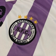 Sacachispas Home 2020/21 - Homenagem Maradona - Meglio na internet