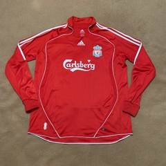 Liverpool Home 2006/07 Manga Longa - #18 Kuyt - Adidas