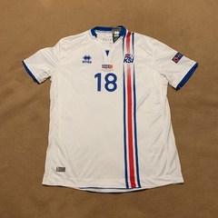 Islandia Away 2016 - #18 Bjarnason - Errea