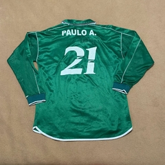 Palmeiras Home 2000 Manga Longa - Peça de Jogo #21 Paulo Assunção - Rhumell - comprar online