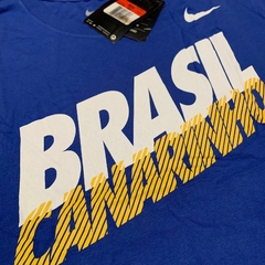 Brasil Camiseta Canarinho Azul - Nike - comprar online