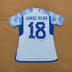 Espanha Away 2022 - #18 Jordi Alba - Adidas