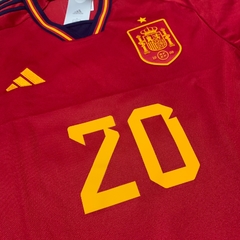 Espanha Home 2022 - #20 Carvajal - Adidas na internet