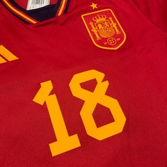 Espanha Home 2022 - #18 Jordi Alba - Adidas - comprar online