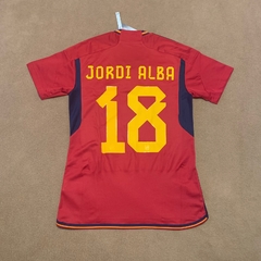 Espanha Home 2022 - #18 Jordi Alba - Adidas