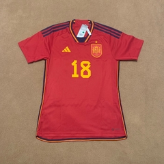Espanha Home 2022 - #18 Jordi Alba - Adidas na internet